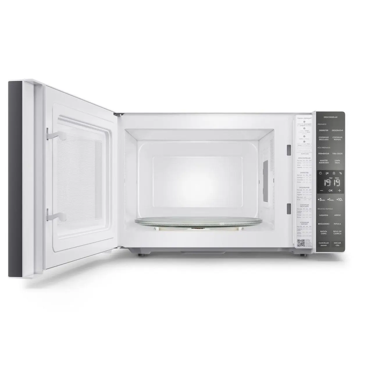 Micro-ondas Electrolux 36L Branco e Cinza ME36B 110/220V - Imagem 3