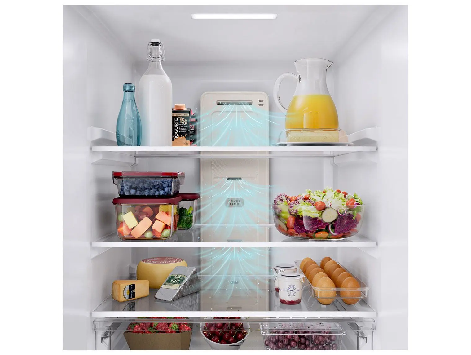 Geladeira/Refrigerador Brastemp Frost Free Inverse Inox 500L BRE66AK Bivolt - Imagem 6