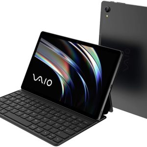 Tablet VAIO TL10 8GB 128GB Octa-Core, Tela 10.4” 2K, 4G WiFi, Câmera 8MP + Selfie 5MP, 7000mAh, Android 13, com Teclado de Conexão Inteligente – Preto