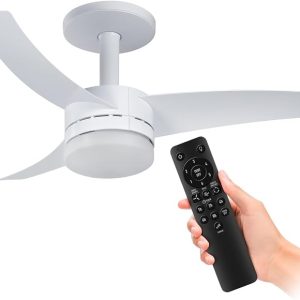 Ventilador de Teto Arno Ultimate Bivolt Branco VX13, 150W, Controle Remoto, 6 Velocidades, 4 Funções e Iluminação para 2 Lâmpadas