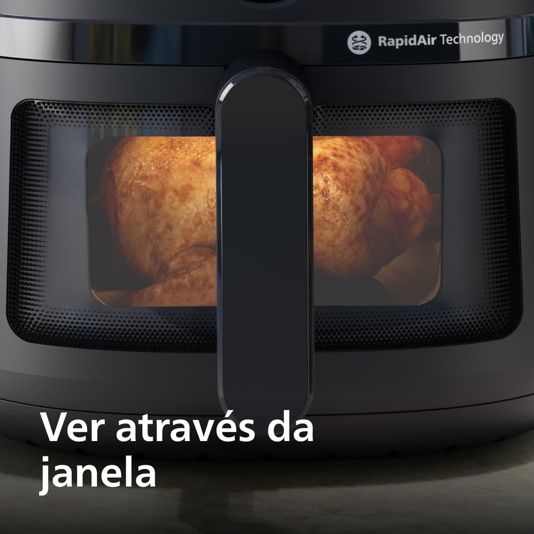 Philips Walita Fritadeira Airfryer Série 2000 6,2L, Painel Touch, 220V - Imagem 4