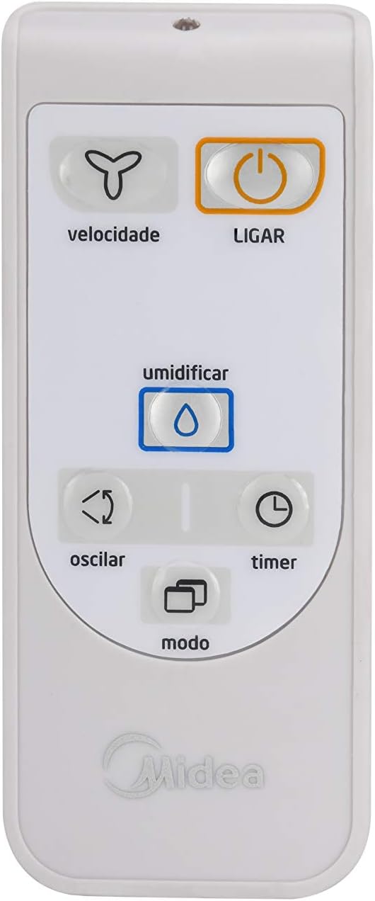 Climatizador de Ar Frio, 60W, 4,5L, Midea Branco 220V, AKAF2 - Imagem 2