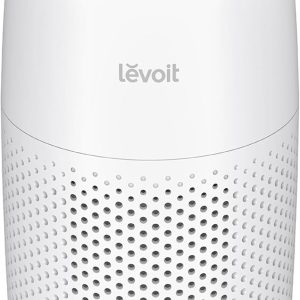 LEVOIT Purificador de ar para quarto doméstico, filtro de ar HEPA ultra silencioso com esponja de fragrância e 3 velocidades para dormir melhor, alergias, poeira, odor, animais de estimação, fumaça,