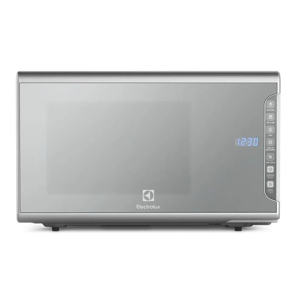 Micro-ondas Electrolux 31L cor Inox Espelhado com Painel Integrado e Função Tira Odor (MI41S) 110/220V