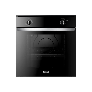 Forno a Gás de Embutir Consul Multifuncional Grill 78L Preto COA84CE 110/220V