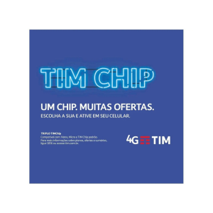 TIM Chip Pré Pago sem recarga