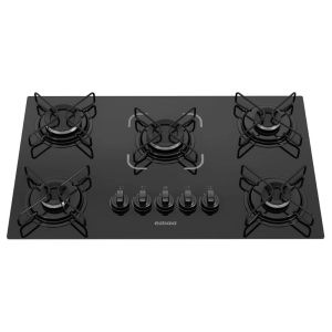 Cooktop 5 Bocas Itatiaia Essencial Preto Bivolt