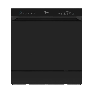 Lava Louças 8 Serviços Preta Touch Plus Midea 110/220V
