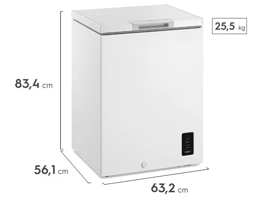 Freezer Horizontal Electrolux 141L 1 Porta Inverter HB150 110/220V - Imagem 4
