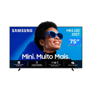 Smart TV 75" Samsung 4K UHD Mini LED M75H One UI Tizen UN75M75HAGXZD 2027