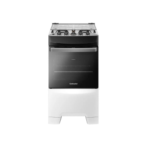 Fogão 4 Bocas Continental Branco Automático TOPLimpaFácil FC4IB Premium 110/220V
