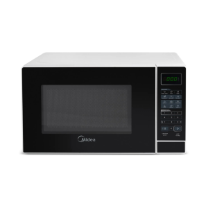 Micro-ondas 20L Branco Porta Preta Minuto Fácil Midea 110/220V