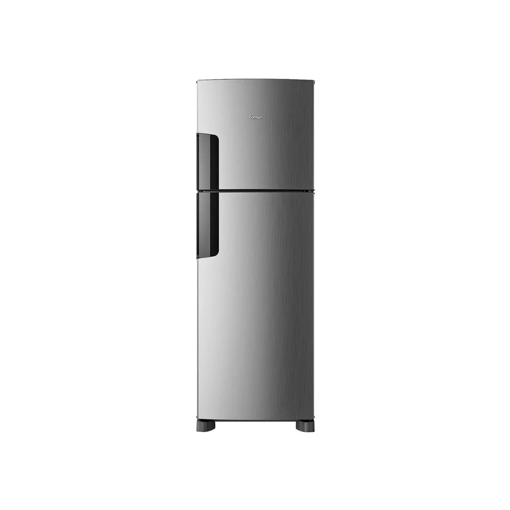 Geladeira/Refrigerador Consul Smart Frost Free Inox Duplex 377L CRM44MKANA 110/220V