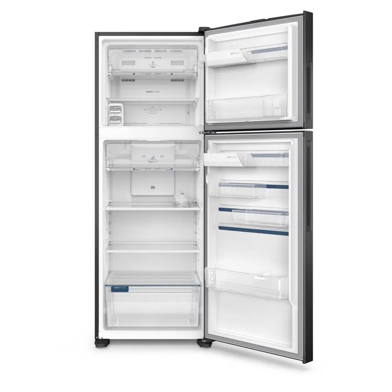 Geladeira/Refrigerador Electrolux Frost Free Inverter 480L Efficient com AutoSense SmartBivolt Duplex Black Inox Look IT07B 110/220V - Imagem 4