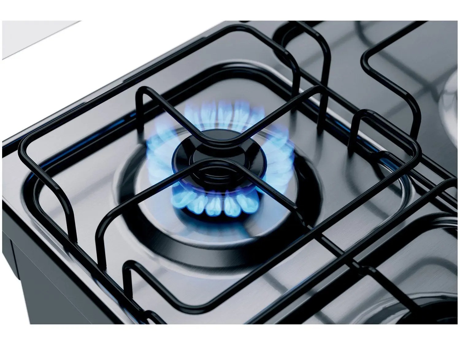 Fogão Brastemp 5 Bocas Cor Inox Com Botões Removíveis E Exclusivo Aro Protetor - BFS5NCR 110/220V - Imagem 7