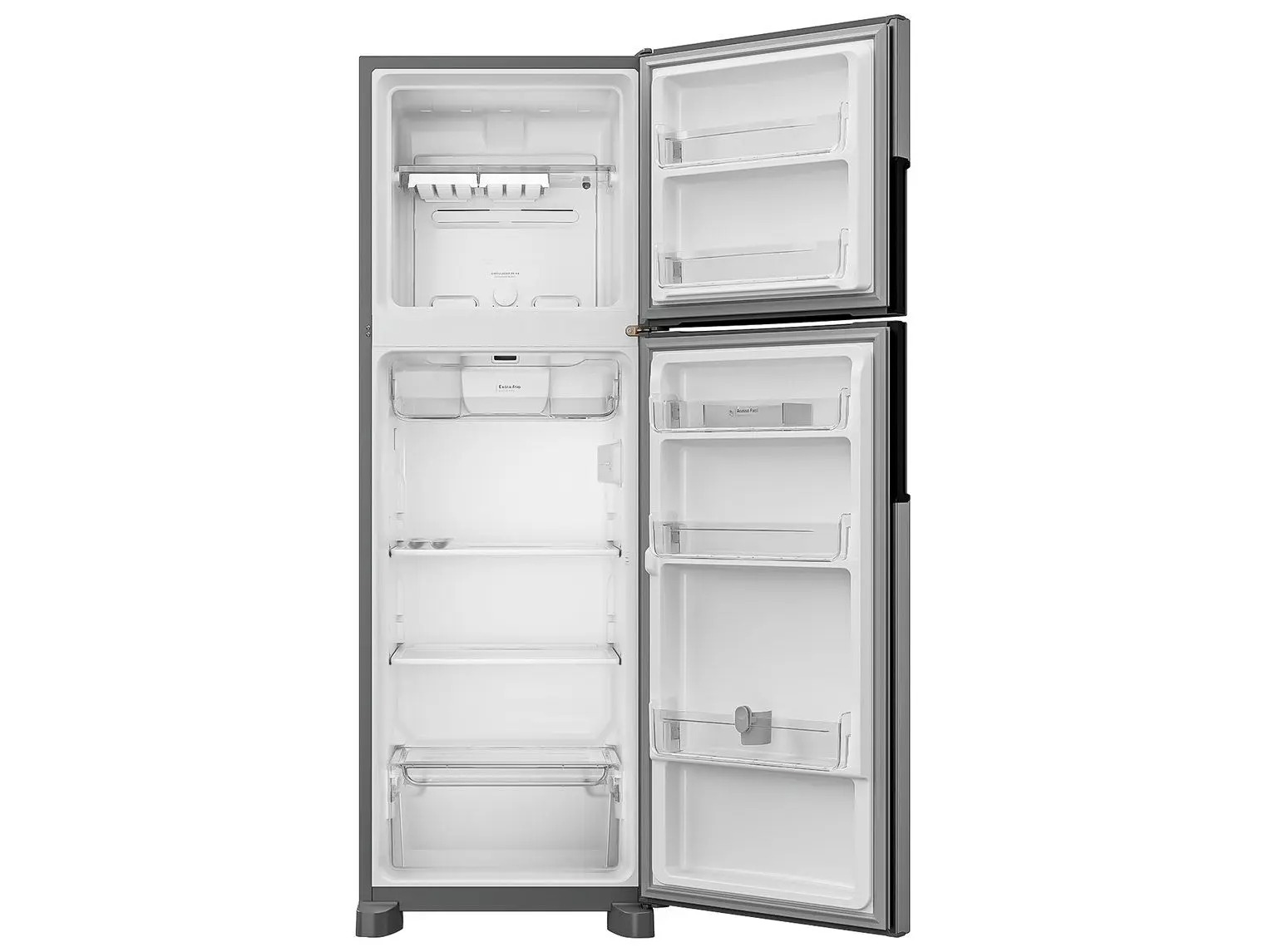 Geladeira/Refrigerador Consul Smart Frost Free Inox Duplex 377L CRM44MKANA 110/220V - Imagem 4