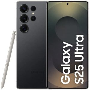 Celular Samsung Galaxy S25 Ultra 5G 256GB Galaxy AI Titânio Preto 6,9" 12GB RAM Câm. Quádrupla 200+50+10+50MP Bateria 5000mAh Dual Chip