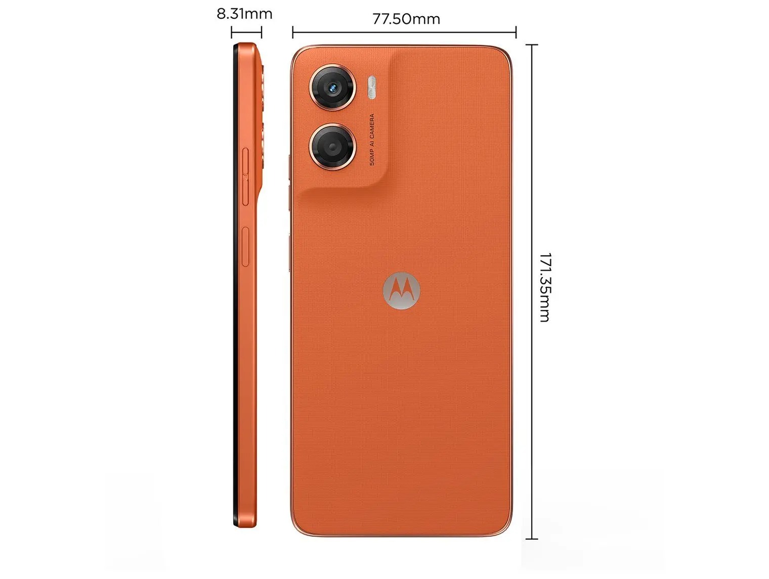 Smartphone Motorola Moto G06 128GB 12GB 4GB RAM+8GB RAM Boost Câmera 50MP - Laranja - Imagem 9