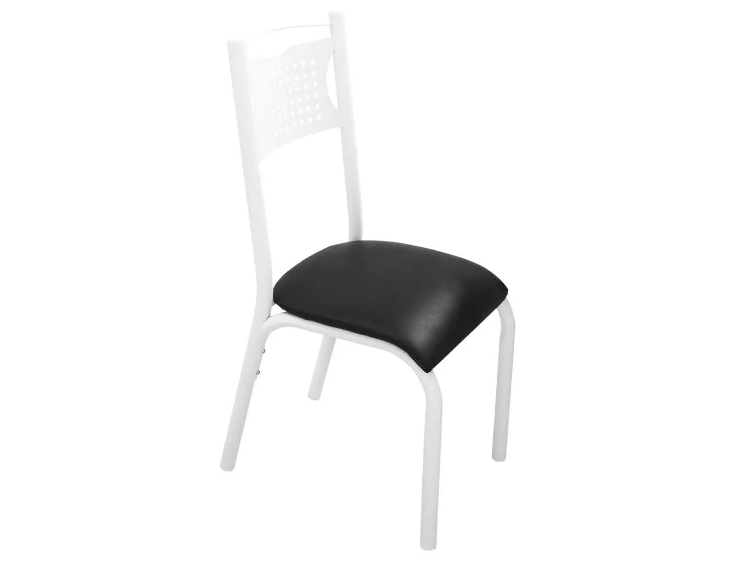 Mesa de Jantar 6 Cadeiras Retangular Aço Tampo Granito Poeme Ciplafe - Imagem 8