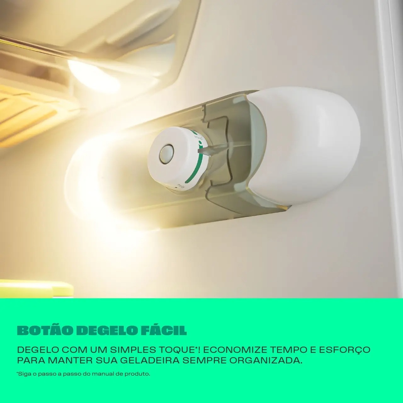 Geladeira Degelo Seco 263 Litros Consul - CRA30MB 110/220V - Imagem 6