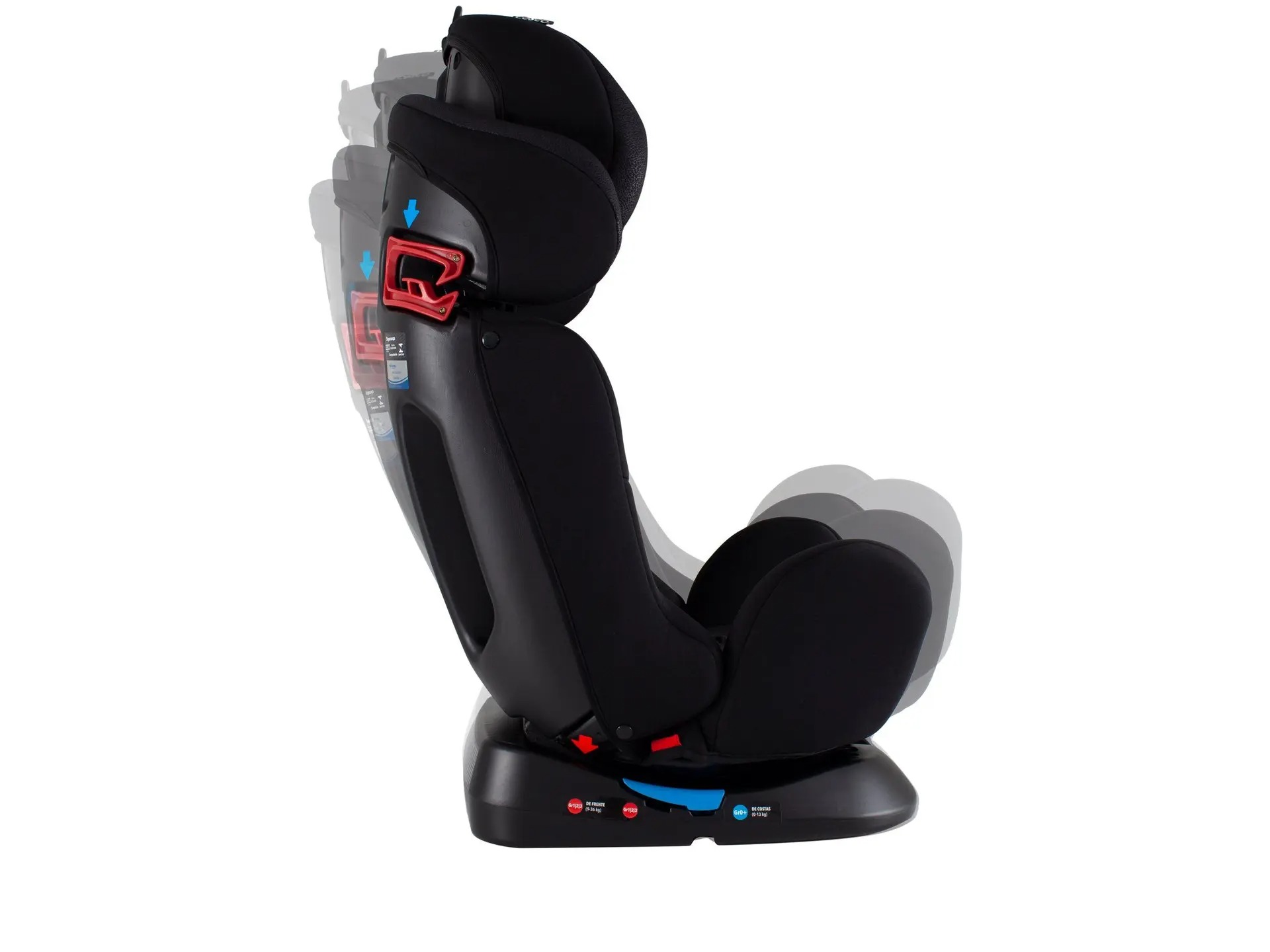 Cadeirinha para Auto Cosco Kids Pluris 0 a 36kg - 3 Posições - Imagem 3