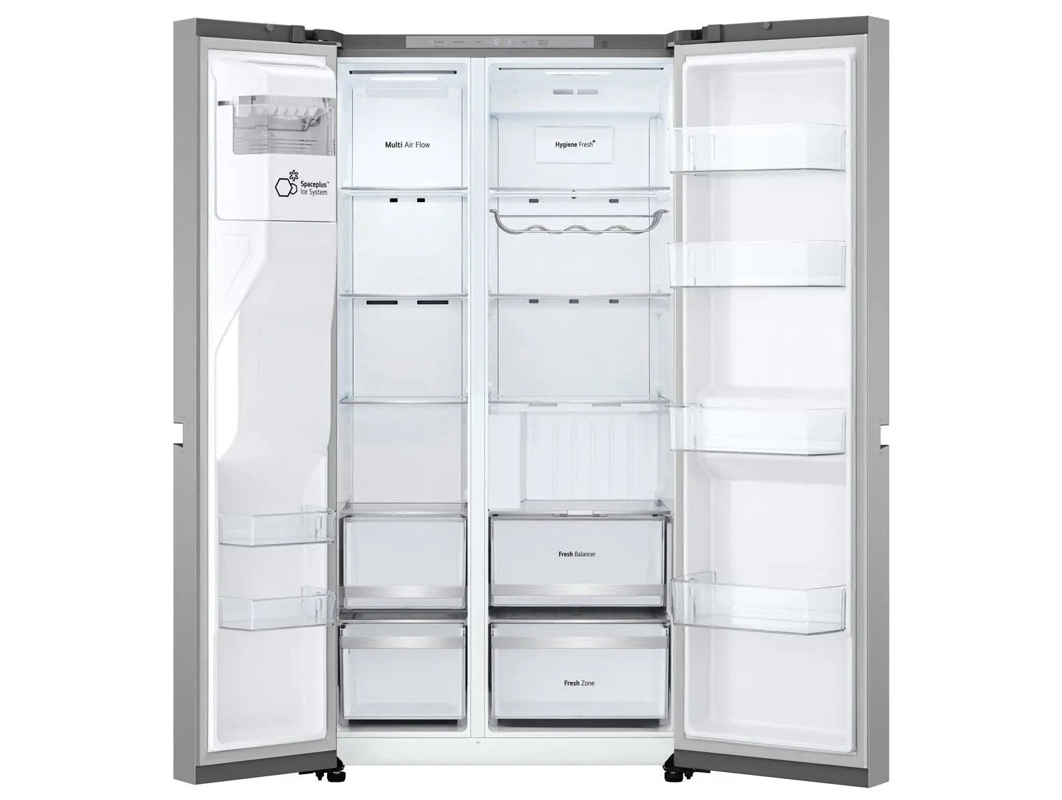 Geladeira/Refrigerador LG Smart Frost Free Side by Side Inox Look 638L GC-L267KLQX Bivolt - Imagem 3