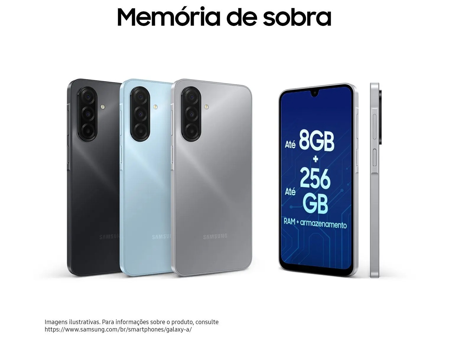 Smartphone Samsung Galaxy A17 4G 6.7 128GB 4GB Câmera Tripla - Samsung Celular - Imagem 3