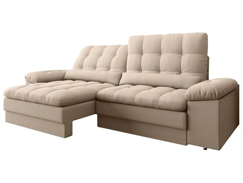 Sofá 4 Lugares Retrátil Reclinável Velosuede Cristal Next Sofás - Imagem 2