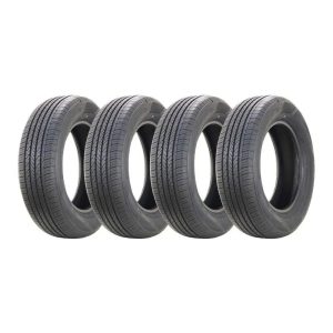 Kit 4 Pneus Bransales Aro 13 145/80R13 B Drive 75T