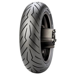 Pneu Moto Pirelli Diablo Rosso Scooter Aro 13 130/70-13 63P Traseiro Uso sem Câmara