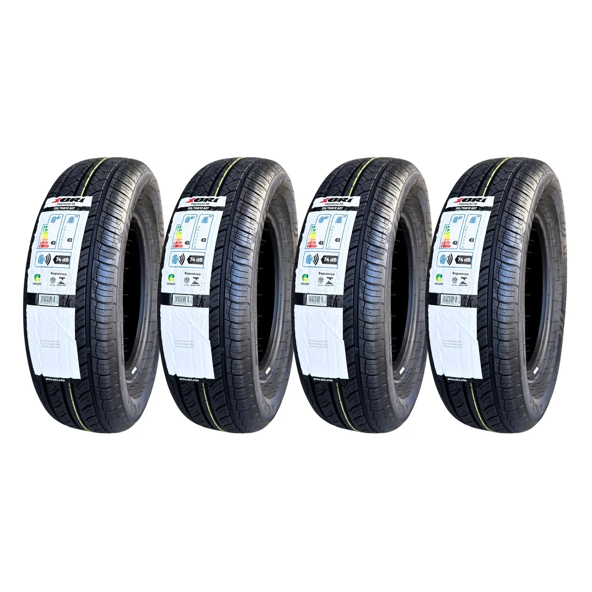 Kit 4 Pneus Aro 13 Xbri 175/70R13 82T TL PREMIUM F8 XBRI