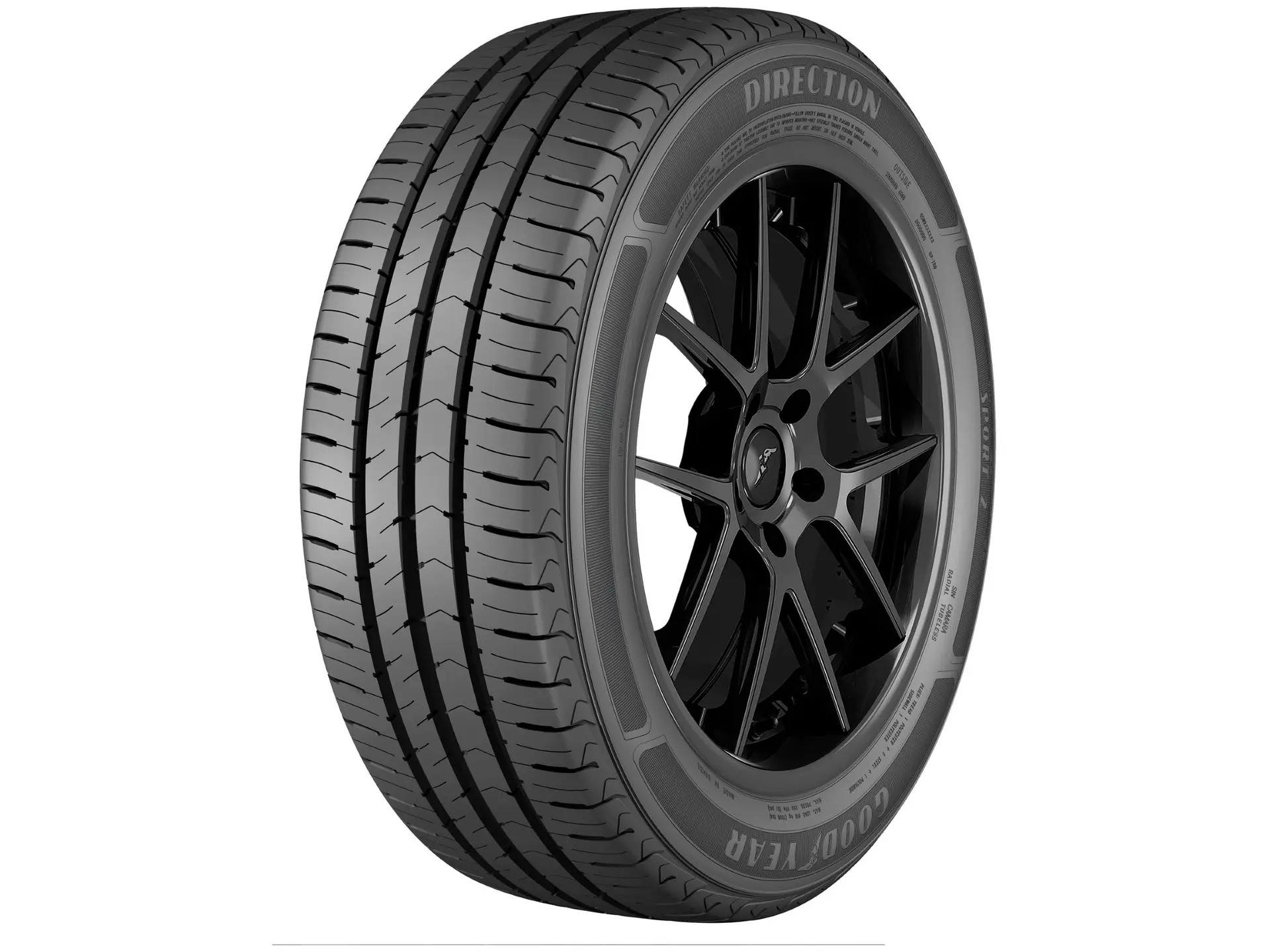 Pneu Aro 16” 205/55R16 Goodyear 91V Direction 2 Sport - Imagem 2