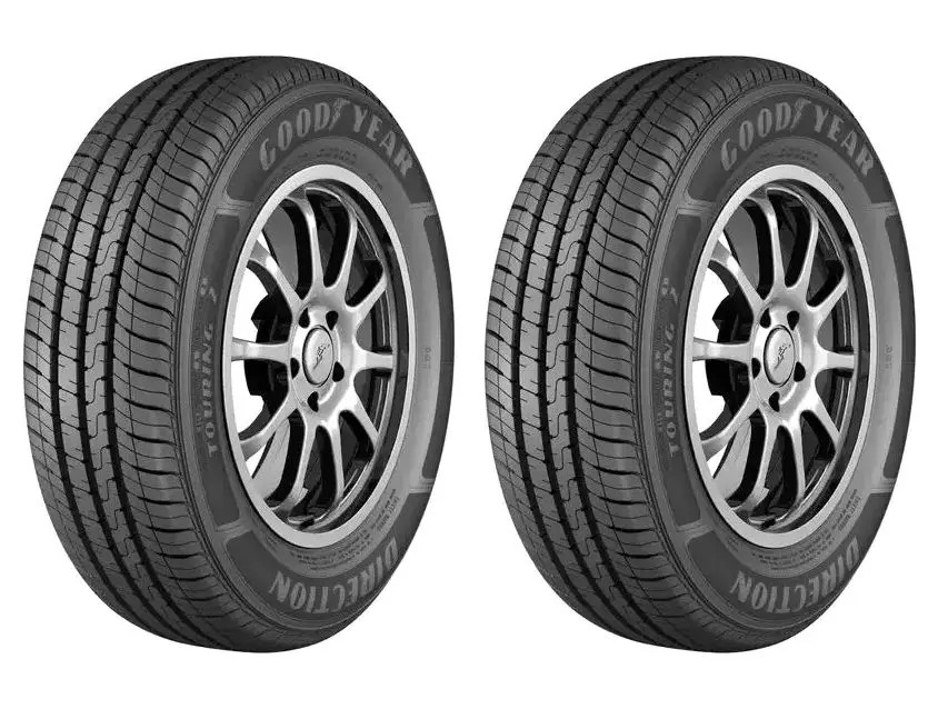 Kit 2 Pneus Aro 14” 185/65R14 Goodyea - 86H Touring Direction 2