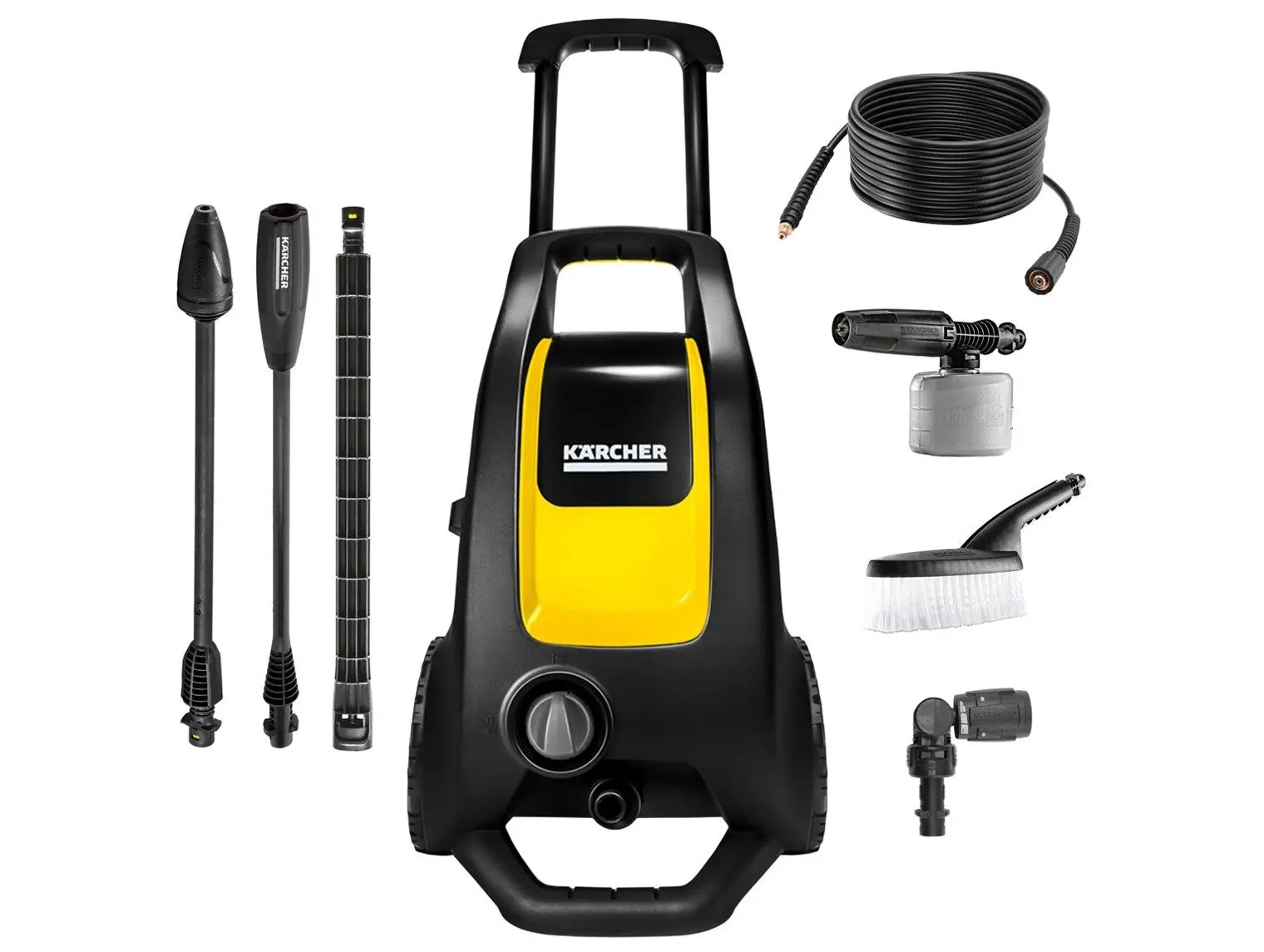 Lavadora de Alta Pressão Karcher 1815 Libras 1500W K3 Force Car