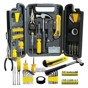 Jogo de Ferramentas 200 Peças Snel Ferramentas Kit Completo para Manutenção e Reparos