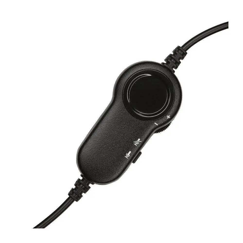 Headset com fio Logitech H151 com Microfone com Redução de Ruído e Conexão 3,5mm - 981-000587 - Imagem 7