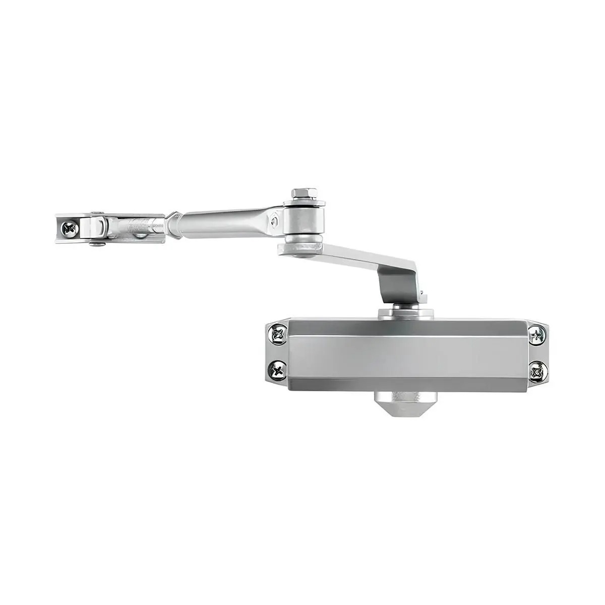Mola Aérea REFORÇADA Hidráulica para Porta com Regulagem Fechador Automático Universal Resistente - THAMETAL SISTEMAS METÁLICOS - Imagem 3