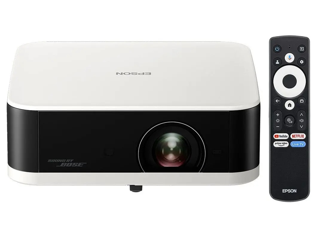 Projetor Portátil Smart Epson Lifestudio Pop Full HD EF-61 Som Bose Google TV Wi-Fi Branco Pérola - Imagem 5