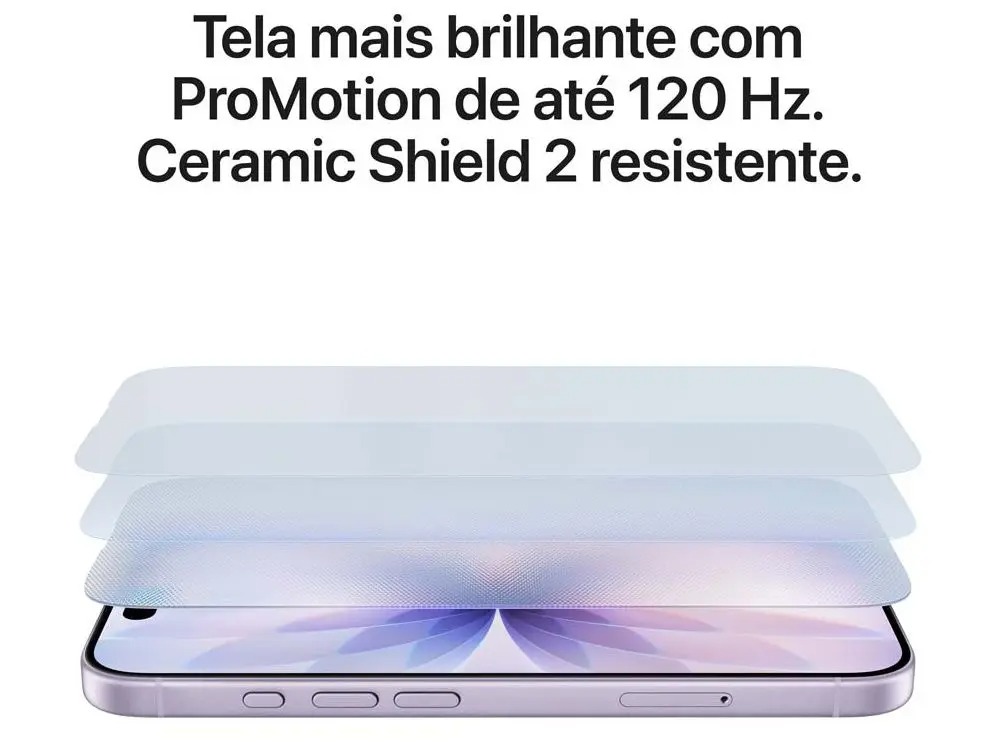 Smartphone Apple iPhone 17 256GB Branco - 5G + Carregador Apple USB-C 20W Original - Imagem 5