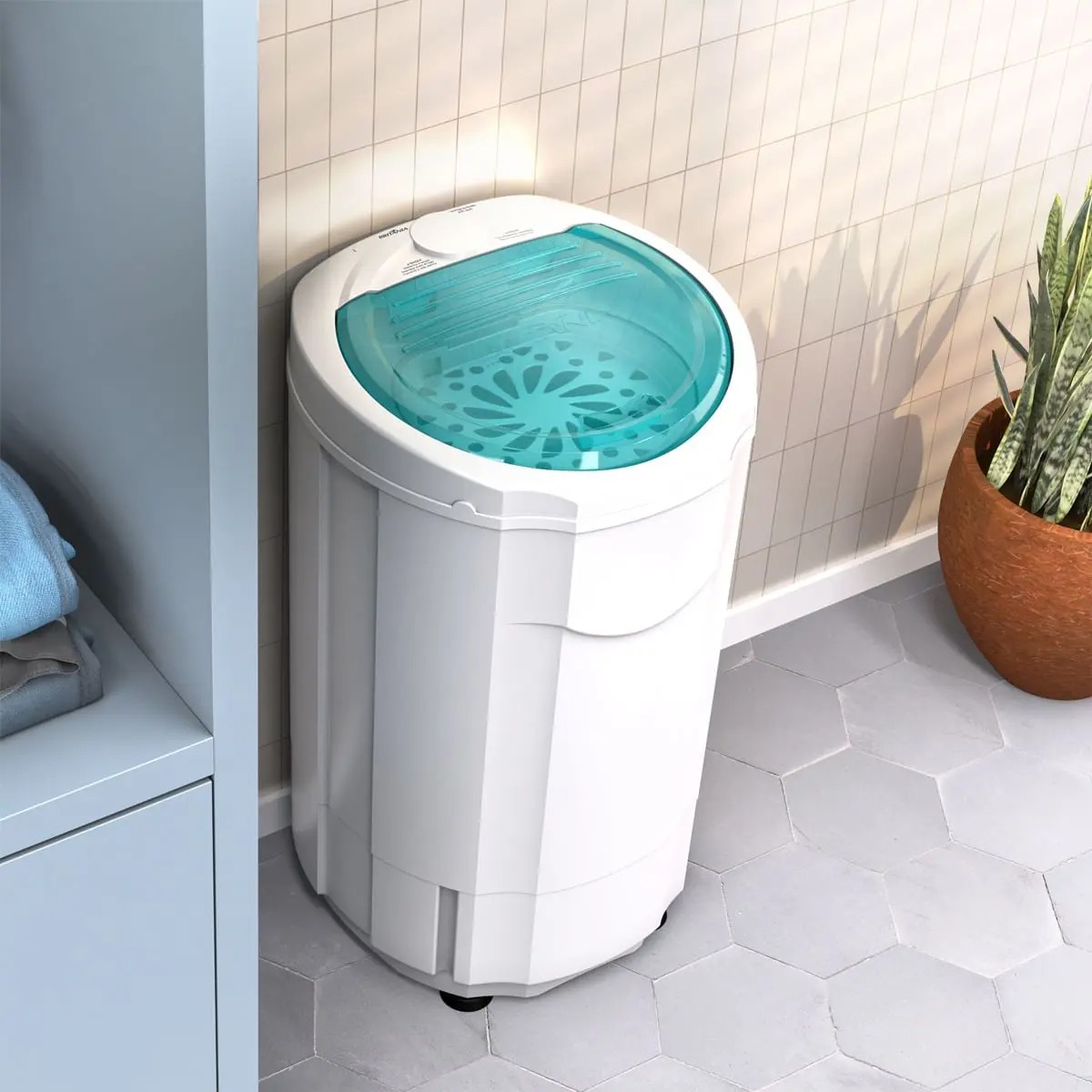 Centrífuga de Roupas 15Kg Britânia BCR1 Cesto Extragrande 110/220V - Imagem 3