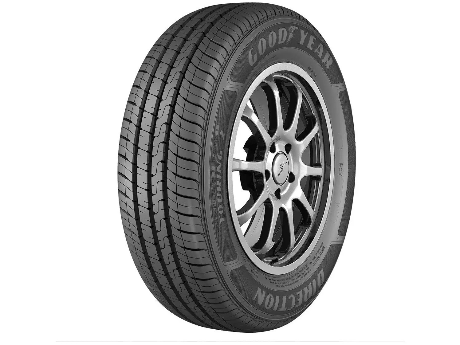 Kit 2 Pneus Aro 14” 175/65R14 Goodyear 86H - Touring Direction 2 - Imagem 4