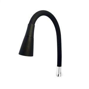 Tubo Gourmet Preto Cone DuploJato Reposição Torneira Cozinha - Modelar