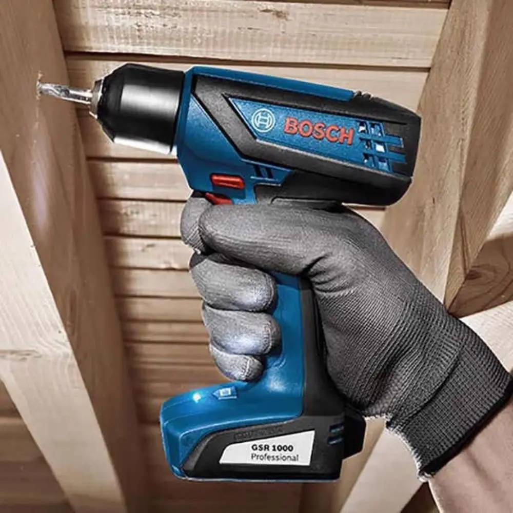 Parafusadeira Furadeira GSR 1000 SMART 12V com Estojo Brocas BOSCH - Imagem 3
