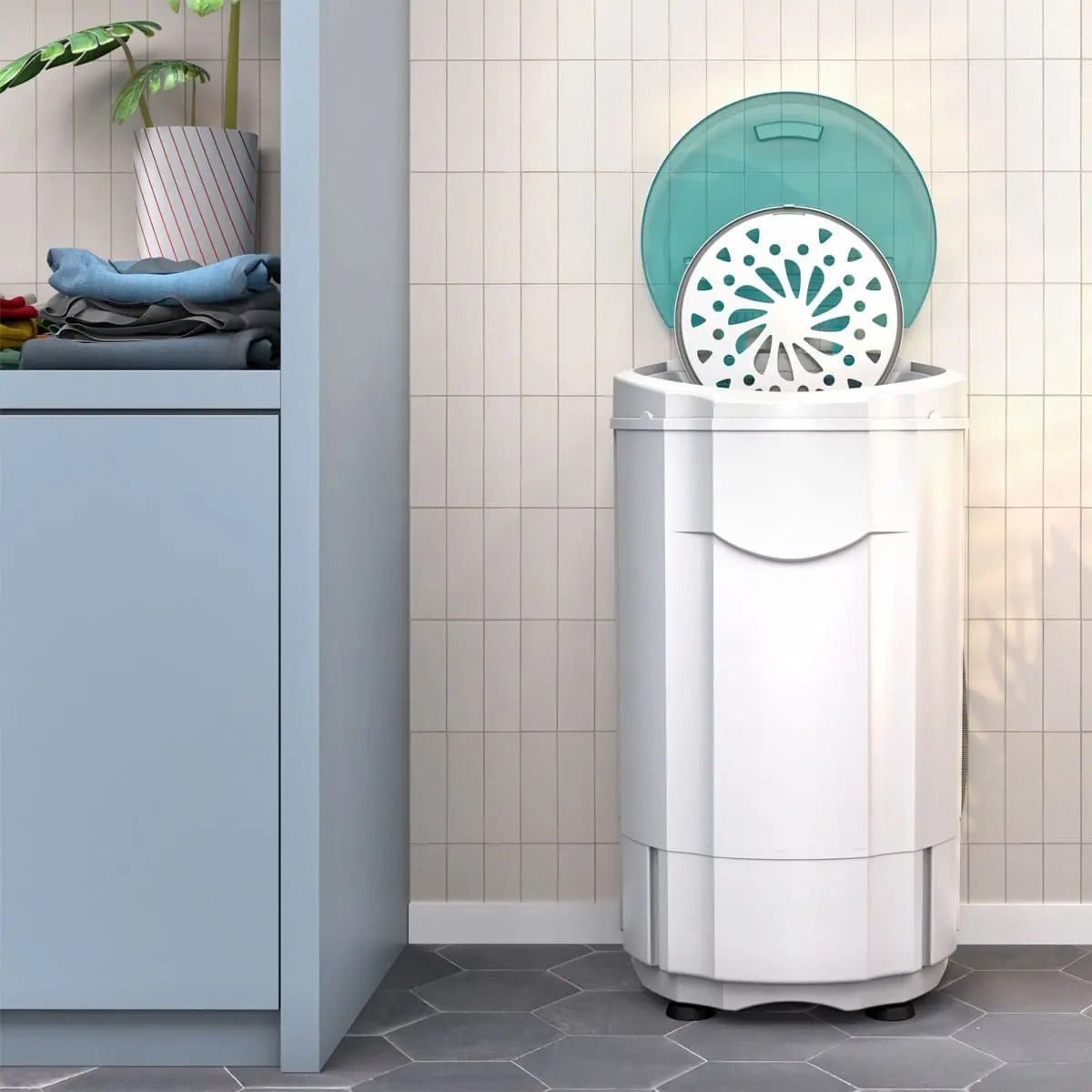 Centrífuga de Roupas 15Kg Britânia BCR1 Cesto Extragrande 110/220V - Imagem 5