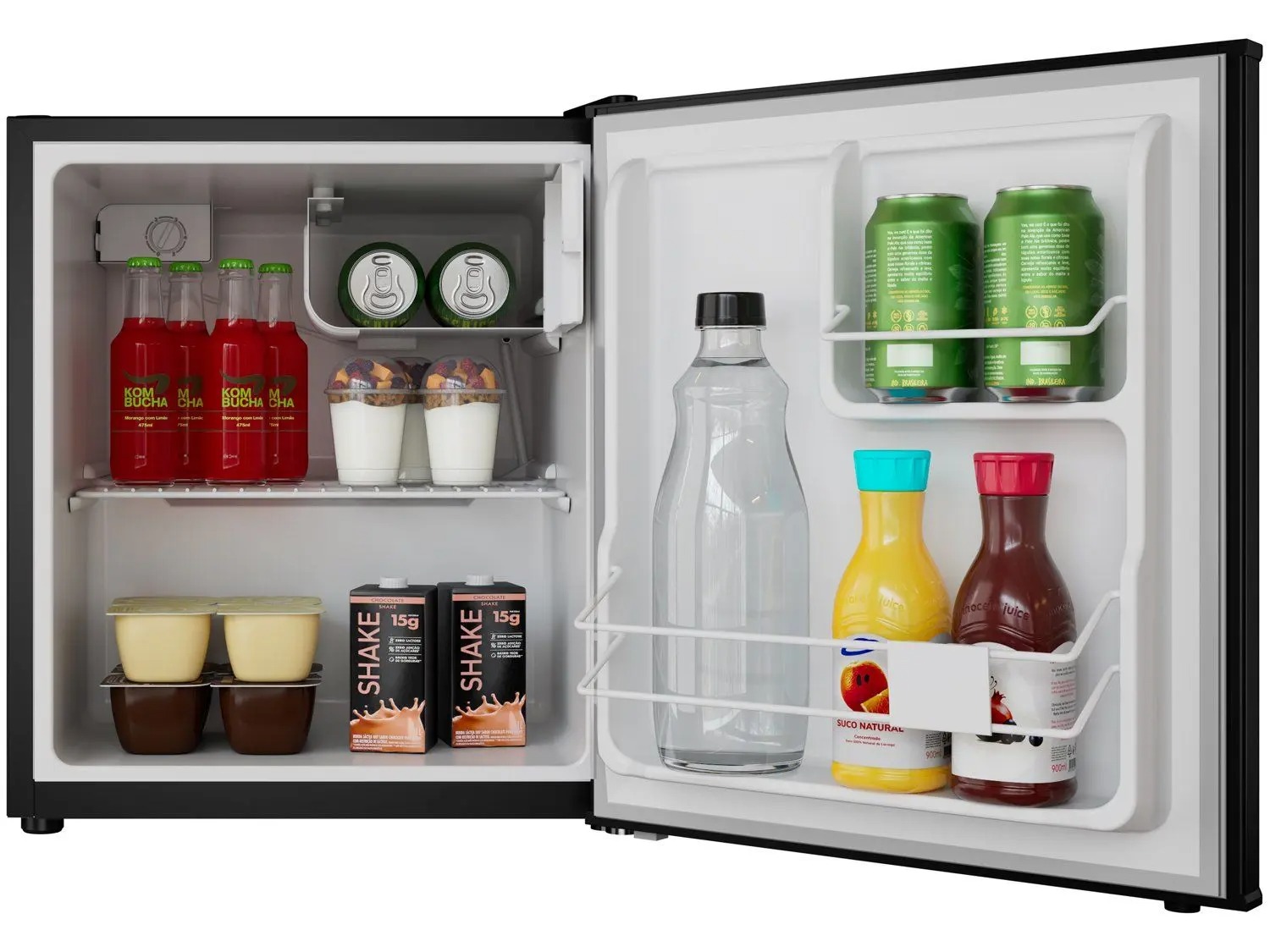 Frigobar Consul 47L Preto CRC04AE 110/220V - Imagem 3