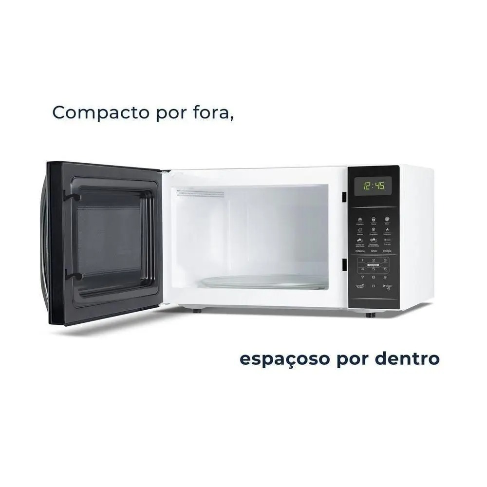 Micro-ondas de Bancada Britânia BMO23 20L 1100W Pintura Limpa Fácil Preto 110/220V - Imagem 3