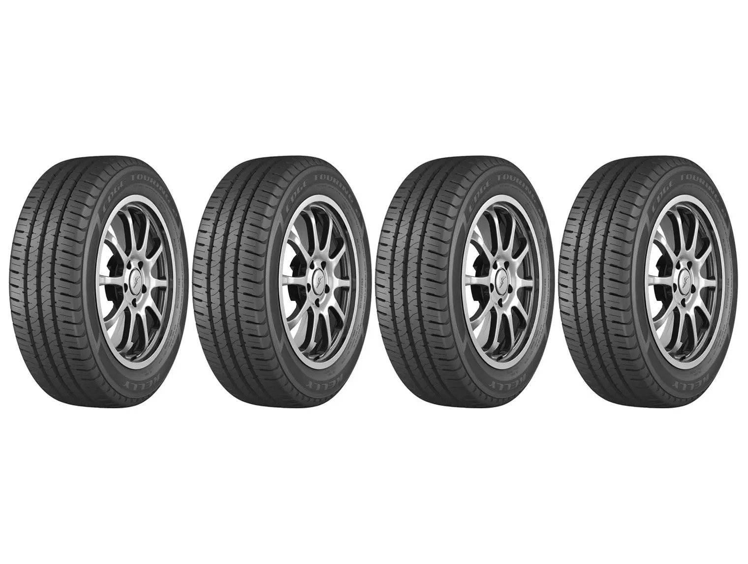 Kit 4 Pneus Aro 13” 175/70R13 82T Goodyear 82T - Kelly EDGE Touring 2