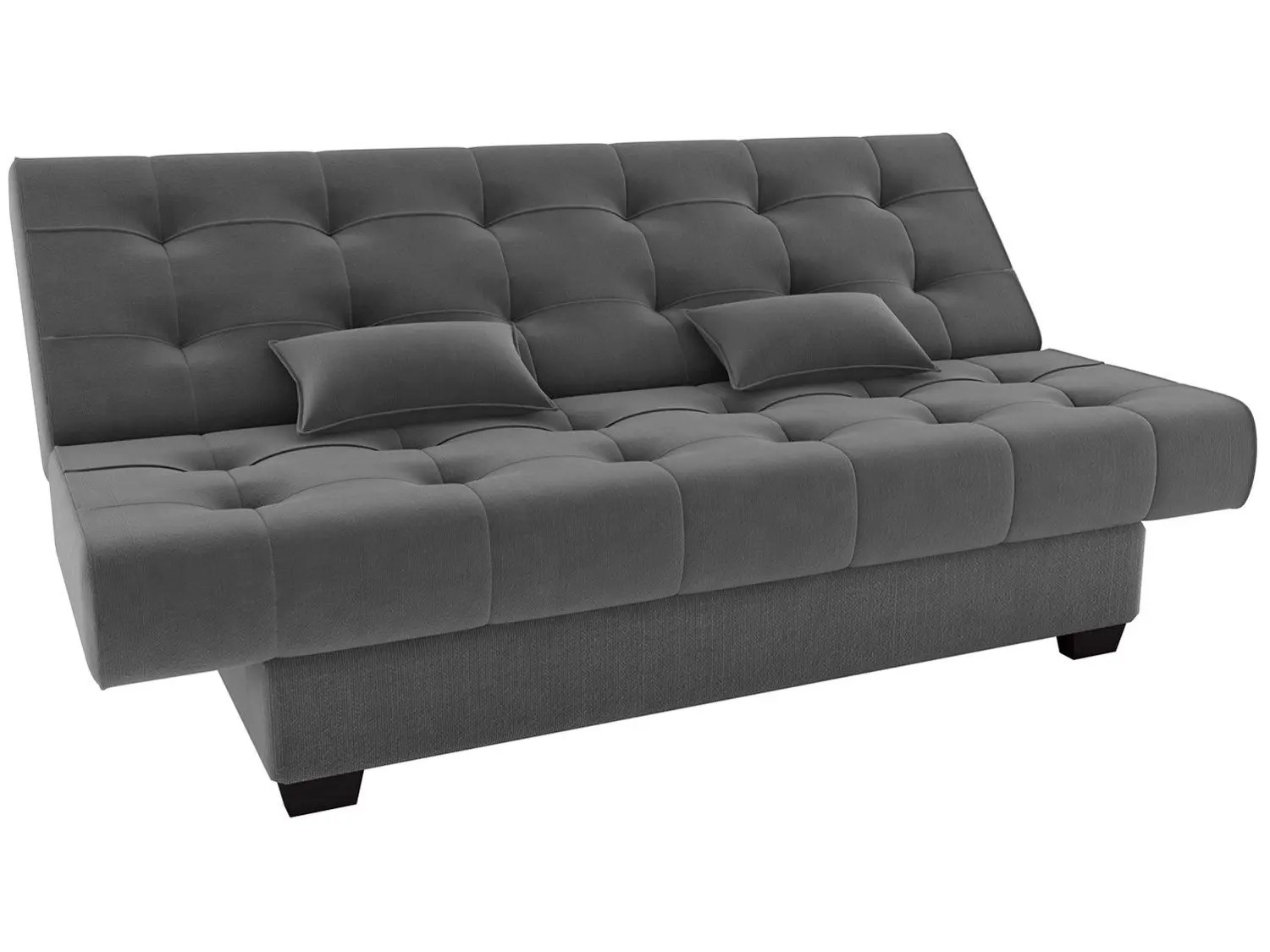 Sofá-cama 3 Lugares Casal Reclinável Veludo Matrix Laila - Imagem 3