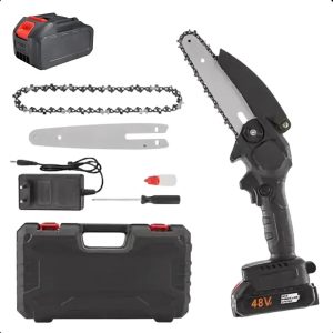 Mini Moto Serra Eletrica Bivolt leve e portátil - LIPPIN