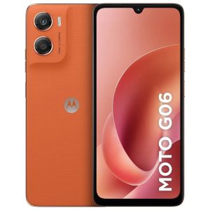 Smartphone Motorola Moto G06 128GB 12GB 4GB RAM+8GB RAM Boost Câmera 50MP - Laranja